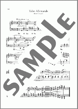 Valse Allemande(Robert Schumann) 楽譜 ピアノ（ソロ） ダウンロード