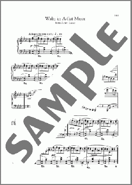 Waltz In A-Flat Major(Robert Schumann) 楽譜 ピアノ（ソロ） ダウンロード
