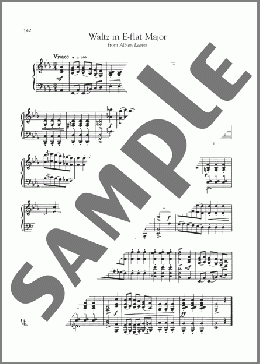Waltz In E-Flat Major(Robert Schumann) 楽譜 ピアノ（ソロ） ダウンロード