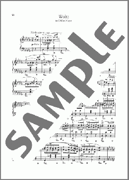 Waltz In D-Flat Major, Op. 70, No. 3(Frederic Chopin) 楽譜 ピアノ（ソロ） ダウンロード