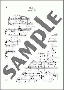 Waltz In A-Flat Major, Op. 69, No. 1(Frederic Chopin) 楽譜 ピアノ（ソロ） ダウンロード