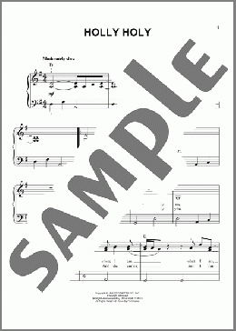 Holly Holy(Neil Diamond) 楽譜 ピアノ（ソロ） ダウンロード