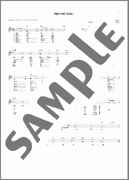 The First Noel(W. Sandys' Christmas Carols) 楽譜 その他 ダウンロード