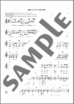Smells Like Teen Spirit(Nirvana) 楽譜 その他 ダウンロード