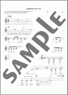 Leader Of The Pack(The Shangri-Las) 楽譜 その他 ダウンロード