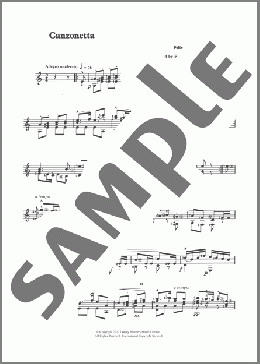 Canzonetta (from The String Quartet, Op. 12)(Felix Mendelssohn) 楽譜 ギター（その他） ダウンロード