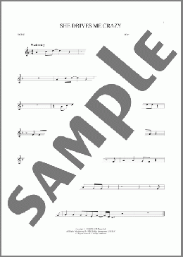 She Drives Me Crazy(Fine Young Cannibals) 楽譜 ホルンソロ ダウンロード