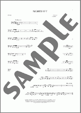 Nightshift(Commodores) 楽譜 チェロ ダウンロード