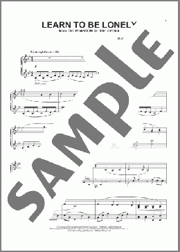 Learn To Be Lonely (arr. Phillip Keveren)(Charles Hart/Andrew Lloyd Webber) 楽譜 ピアノ（ソロ） ダウンロード