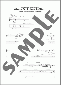 Where Do I Have To Stand(Matt Schofield) 楽譜 ギター（ソロ） ダウンロード