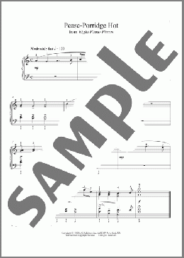 Pease-Porridge Hot(David Diamond) 楽譜 ピアノ（ソロ） ダウンロード
