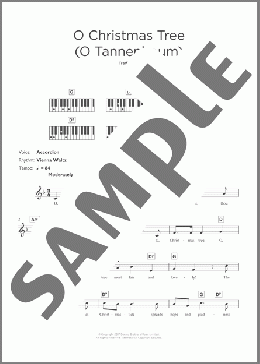 O Christmas Tree (O Tannenbaum)(Christmas Carol) 楽譜 その他 ダウンロード