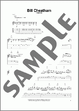 Bill Cheatham(Traditional) 楽譜 ギタースコア ダウンロード