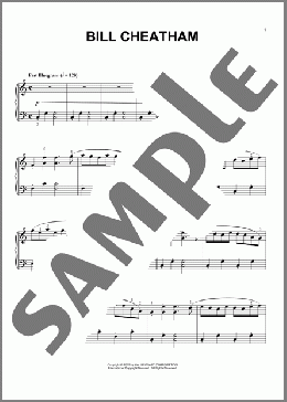 Bill Cheatham (arr. Phillip Keveren)(Traditional) 楽譜 ピアノ（ソロ） ダウンロード