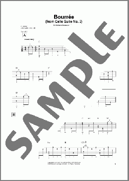 Cello Suite No. 3, BWV 1009 ”Bourree I”(Johann Sebastian Bach) 楽譜 その他 ダウンロード