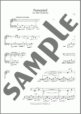Passepied (Bergamasque)(Claude Debussy) 楽譜 ピアノ（ソロ） ダウンロード