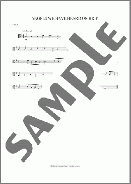 Angels We Have Heard On High(French Carol) 楽譜 その他 ダウンロード