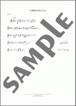 Christmas Is(Percy Faith/Spence Maxwell) 楽譜 トランペット（ソロ） ダウンロード