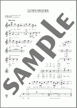 Everybody Loves My Baby (But My Baby Don't Love Nobody But Me)(Clarence Williams and The Blue Five) 楽譜 その他 ダウンロード