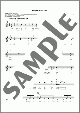 Better Is One Day(Passion/Matt Redman) 楽譜 その他 ダウンロード