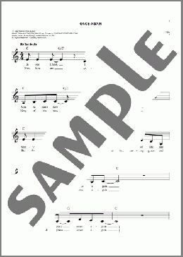 Once Again(Matt Redman) 楽譜 その他 ダウンロード