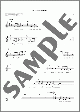 Revelation Song(Phillips, Craig & Dean) 楽譜 その他 ダウンロード