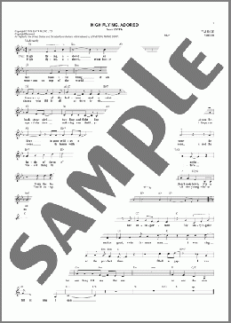 High Flying, Adored(Tim Rice/Andrew Lloyd Webber) 楽譜 その他 ダウンロード