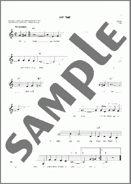 Any Time(Eddy Arnold) 楽譜 その他 ダウンロード