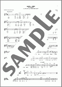 I'm Still Here (Jim's Theme)(John Rzeznik) 楽譜 その他 ダウンロード