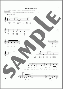 Do Wah Diddy Diddy(Manfred Mann) 楽譜 その他 ダウンロード