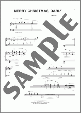 Merry Christmas, Darling [Classical version] (arr. Phillip Keveren)(Frank Pooler/Richard Carpenter) 楽譜 ピアノ（ソロ） ダウンロード