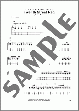Twelfth Street Rag(Euday L. Bowman/Roy Smeck) 楽譜 その他 ダウンロード