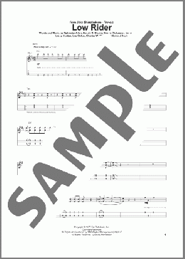Low Rider (arr. Jake Shimabukuro)(War/Jake Shimabukuro) 楽譜 その他 ダウンロード