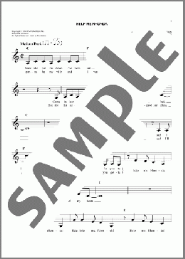 Help Me Rhonda(The Beach Boys) 楽譜 その他 ダウンロード