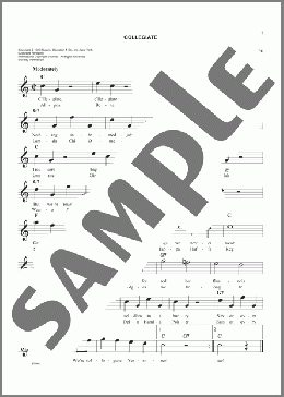 Collegiate(Fred Waring's Pennsylvanians) 楽譜 その他 ダウンロード