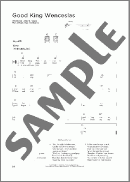 Good King Wenceslas(Piae Cantiones) 楽譜 ギターリード ダウンロード