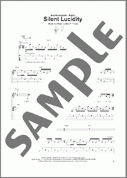 Silent Lucidity(Queensryche) 楽譜 ギター（ソロ） ダウンロード