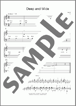 Deep And Wide (arr. Phillip Keveren)(Mona Rejino/Phillip Keveren) 楽譜 ピアノ（ソロ） ダウンロード