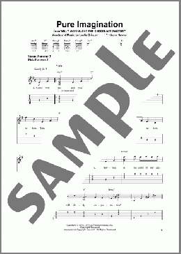 Pure Imagination(Willy Wonka & the Chocolate Factory) 楽譜 ギター（ソロ） ダウンロード