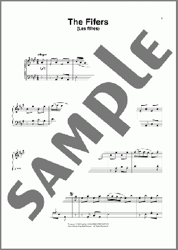 Les Fifres(Jean-Francois Dandrieu) 楽譜 ピアノ（ソロ） ダウンロード
