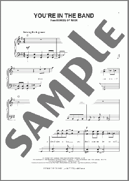 You're In The Band (from School of Rock: The Musical)(Andrew Lloyd Webber) 楽譜 ピアノ（ソロ） ダウンロード