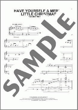 Have Yourself A Merry Little Christmas [Jazz version](Hugh Martin/Ralph Blane) 楽譜 ピアノ（ソロ） ダウンロード
