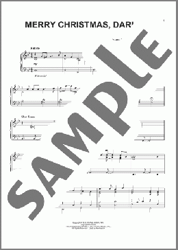 Merry Christmas, Darling [Jazz version](Frank Pooler/Richard Carpenter) 楽譜 ピアノ（ソロ） ダウンロード