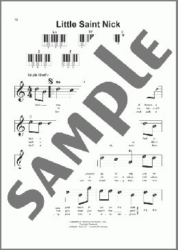 Little Saint Nick(The Beach Boys) 楽譜 ピアノ（ソロ） ダウンロード