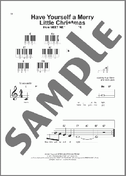 Have Yourself A Merry Little Christmas(Hugh Martin/Ralph Blane) 楽譜 ピアノ（ソロ） ダウンロード