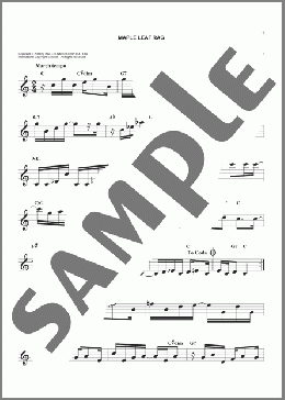 Maple Leaf Rag(Scott Joplin) 楽譜 その他 ダウンロード