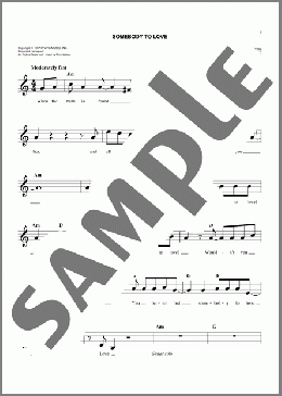 Somebody To Love(Jefferson Airplane) 楽譜 その他 ダウンロード
