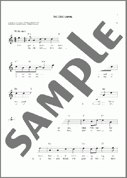 The Erie Canal(New York Work Song, circa 1820) 楽譜 その他 ダウンロード