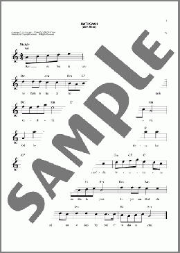 Hatikvah (With Hope)(N.H. Imber) 楽譜 その他 ダウンロード