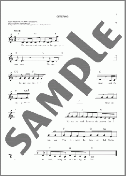 Offering(Paul Baloche) 楽譜 その他 ダウンロード